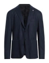 L.b.m 1911 L. B.m. 1911 Man Blazer Midnight Blue Size 46 Alpaca Wool, Polyamide
