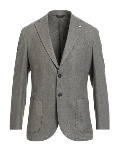 L.b.m 1911 L. B.m. 1911 Man Blazer Military Green Size 42 Virgin Wool, Cotton, Polyamide