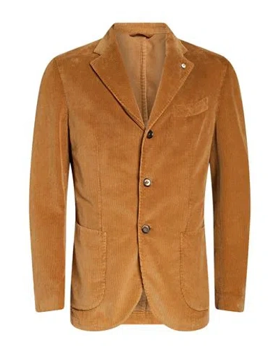 L.b.m 1911 L. B.m. 1911 Man Blazer Mustard Size 36 Cotton In Yellow