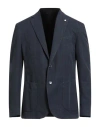 L.b.m 1911 L. B.m. 1911 Man Blazer Navy Size 40 Cotton, Linen, Polyamide
