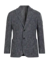 L.b.m 1911 L. B.m. 1911 Man Blazer Navy Size 40 Cotton, Wool, Polyester, Polyamide In Blue