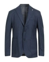 L.b.m 1911 L. B.m. 1911 Man Blazer Navy Size 40 Wool In Blue