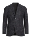 L.b.m 1911 L. B.m. 1911 Man Blazer Navy Size 42 Alpaca Wool, Polyamide In Gray