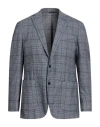 L.b.m 1911 L. B.m. 1911 Man Blazer Navy Size 42 Cotton, Polyester, Polyamide