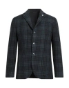 L.b.m 1911 L. B.m. 1911 Man Blazer Navy Size 42 Cotton, Wool In Blue