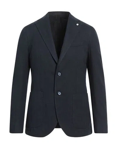 L.b.m 1911 L. B.m. 1911 Man Blazer Navy Size 46 Cotton