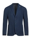 L.b.m 1911 L. B.m. 1911 Man Blazer Navy Size 46 Cotton In Blue