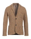 L.b.m 1911 L. B.m. 1911 Man Blazer Ocher Size 40 Wool, Acrylic In Yellow