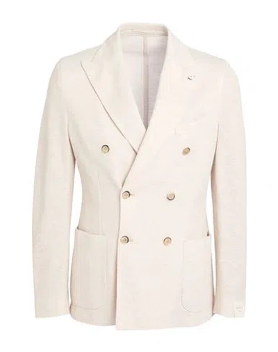 L.b.m 1911 L. B.m. 1911 Man Blazer Off White Size 42 Linen, Cotton