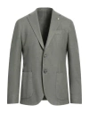L.b.m 1911 Wool And Silk Jacket In Sage Green