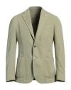 L.b.m 1911 L. B.m. 1911 Man Blazer Sage Green Size 44 Lyocell, Linen, Cotton