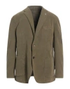 L.b.m 1911 L. B.m. 1911 Man Blazer Sage Green Size 48 Cotton, Elastane