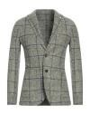 L.b.m 1911 L. B.m. 1911 Man Blazer Taupe Size 46 Acrylic, Virgin Wool, Polyester In Grey