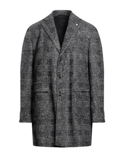 L.b.m 1911 L. B.m. 1911 Man Coat Grey Size 40 Polyester, Acrylic, Wool