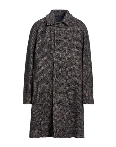 L.b.m 1911 L. B.m. 1911 Man Coat Midnight Blue Size 42 Virgin Wool, Acrylic, Polyester, Polyamide