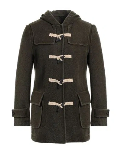L.b.m 1911 L. B.m. 1911 Man Coat Military Green Size 46 Virgin Wool, Polyamide