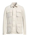 L.b.m 1911 L. B.m. 1911 Man Jacket Beige Size 46 Cotton, Polyurethane In Beige