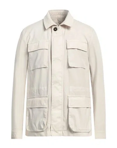 L.b.m 1911 L. B.m. 1911 Man Jacket Beige Size 46 Cotton, Polyurethane