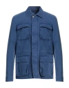 L.b.m 1911 L. B.m. 1911 Man Jacket Blue Size 44 Cotton, Polyurethane