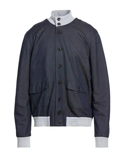 L.b.m 1911 L. B.m. 1911 Man Jacket Midnight Blue Size 50 Viscose, Cotton, Polyester