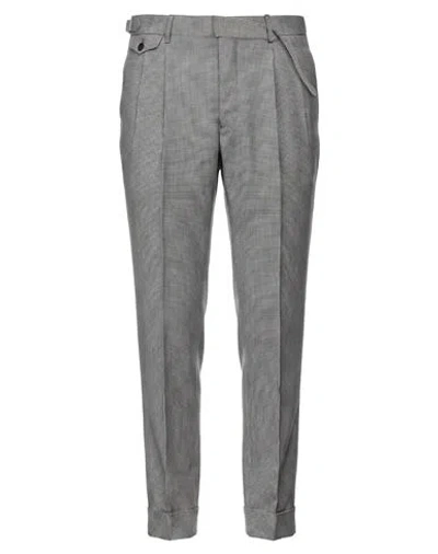 L.b.m 1911 L. B.m. 1911 Man Pants Black Size 34 Virgin Wool, Elastane In Gray