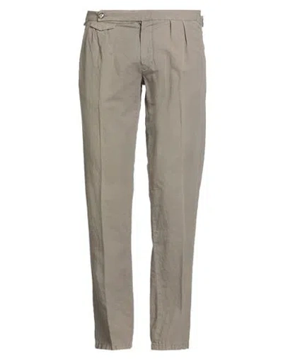 L.b.m 1911 L. B.m. 1911 Man Pants Khaki Size 34 Cotton, Linen, Elastane In Gray