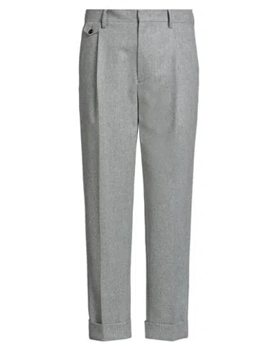 L.b.m 1911 L. B.m. 1911 Man Pants Light Grey Size 38 Virgin Wool In Gray