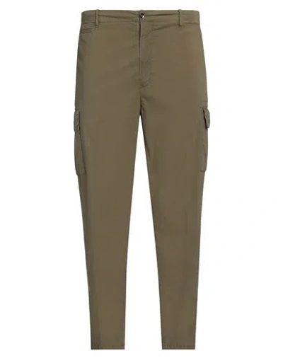 L.b.m 1911 L. B.m. 1911 Man Pants Military Green Size 40 Cotton, Elastane