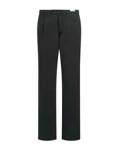 L.b.m 1911 L. B.m. 1911 Man Pants Navy Size 38 Cotton, Elastane In Black