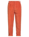 L.b.m 1911 L. B.m. 1911 Man Pants Orange Size 36 Cotton, Elastane In Red