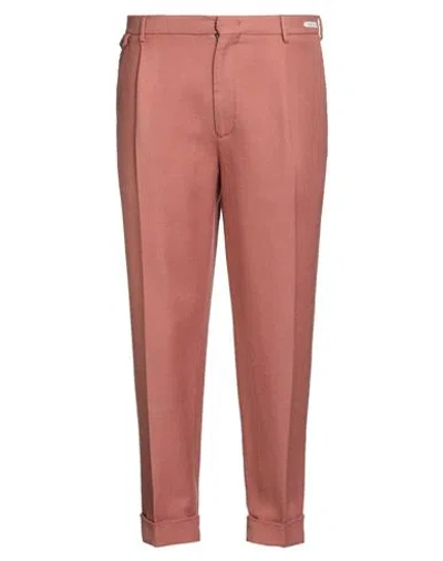 L.b.m 1911 L. B.m. 1911 Man Pants Salmon Pink Size 38 Virgin Wool