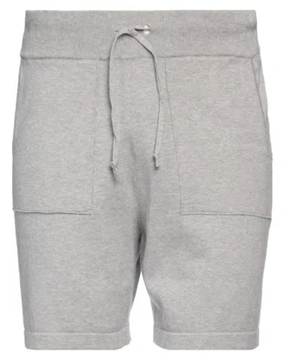 L.b.m 1911 L. B.m. 1911 Man Shorts & Bermuda Shorts Grey Size M Cotton In Grey