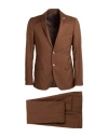 L.b.m 1911 L. B.m. 1911 Man Suit Brown Size 38 Virgin Wool