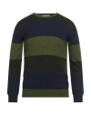 L.b.m 1911 L. B.m. 1911 Man Sweater Military Green Size 38 Acrylic, Polyamide, Alpaca Wool