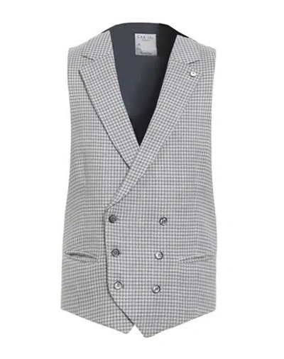 L.b.m 1911 L. B.m. 1911 Man Tailored Vest Grey Size 44 Cotton In Multi