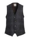 L.b.m 1911 L. B.m. 1911 Man Tailored Vest Navy Size 44 Virgin Wool, Polyester