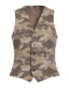 L.b.m 1911 L. B.m. 1911 Man Tailored Vest Sand Size 42 Cotton In Brown