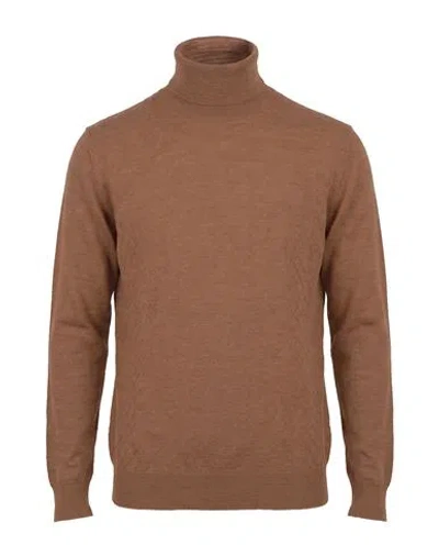 L.b.m 1911 L. B.m. 1911 Man Turtleneck Brown Size 42 Virgin Wool