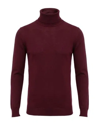 L.b.m 1911 L. B.m. 1911 Man Turtleneck Burgundy Size 36 Virgin Wool