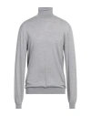 L.b.m 1911 L. B.m. 1911 Man Turtleneck Light Grey Size 46 Virgin Wool