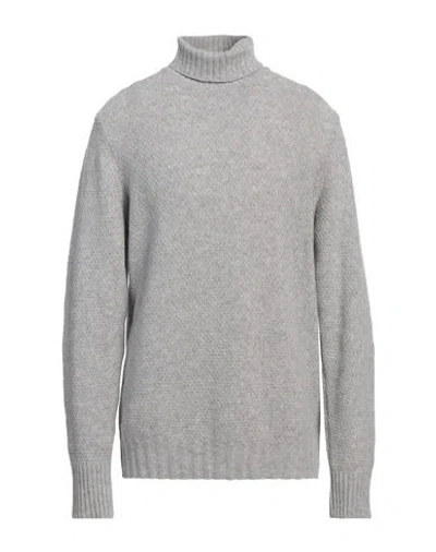 L.b.m 1911 L. B.m. 1911 Man Turtleneck Light Grey Size 46 Virgin Wool, Polyamide