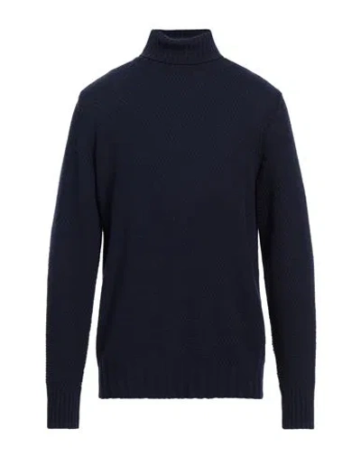 L.b.m 1911 L. B.m. 1911 Man Turtleneck Navy Size 46 Virgin Wool, Polyamide