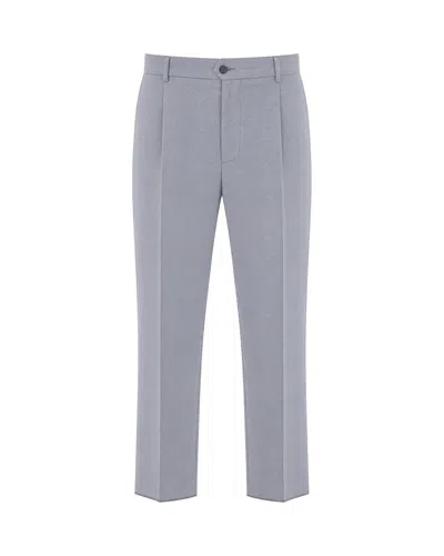 L.b.m 1911 L. B.m. 1911 Men's Tailored Straight-leg Trousers In Purple