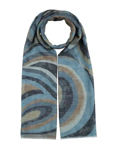 L.b.m 1911 L. B.m. 1911 Woman Scarf Light Blue Size - Wool, Polyamide