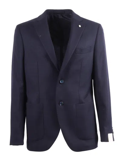 Lbm 1911 Lubiam Giacca Drop 7 In Blu