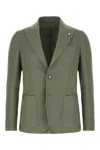 L.b.m 1911 L.b.m. 1911 Single-breasted Jacket In Green
