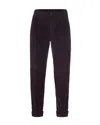 L.b.m 1911 Pantalone Miles Tinto Capo Bordeaux In Purple