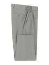 L.b.m 1911 Light Grey Baggy Fit Trousers In Gray