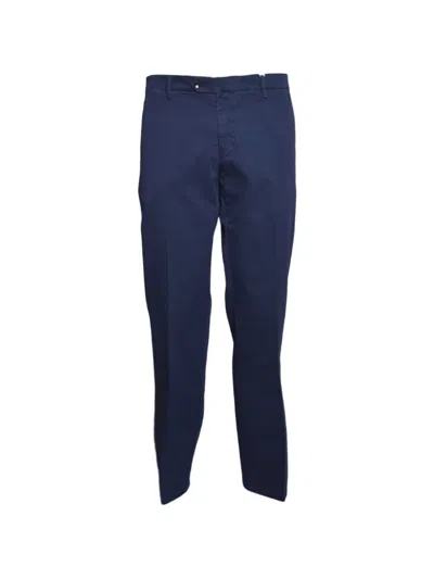 L.b.m 1911 Pressed-crease Straight-leg Trousers In Blue