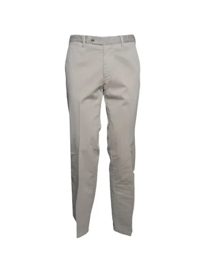 L.b.m 1911 Pressed-crease Tailored Trousers In Gray